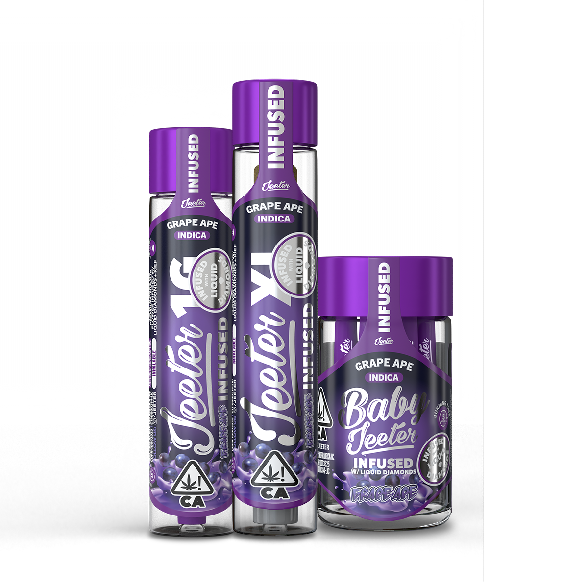 Infused PreRolls Full Lineup Jeeter